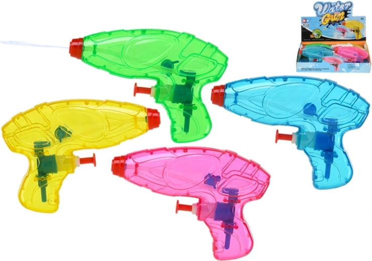 Veepüstol 12 cm – 12 tk komplekt, 4 värvi