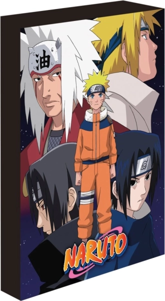 Helendav LED-pilt NARUTO 30 × 40 cm