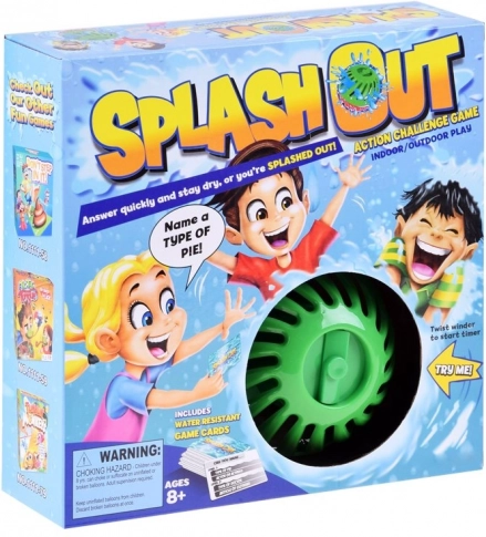 Veepidu mäng Splash Out – küsimused ajapeale