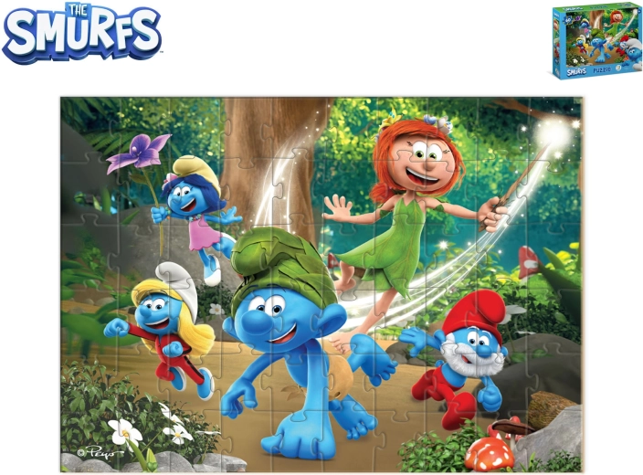 Smurfs foam kids’ puzzle – Princess (60 pieces)
