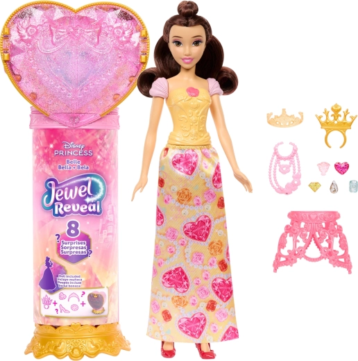 Disney printsess Jewel Reveal Bella aksessuaaridega