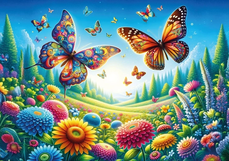 Puzzle Wings of Spring 260 pieces ART PUZZLE