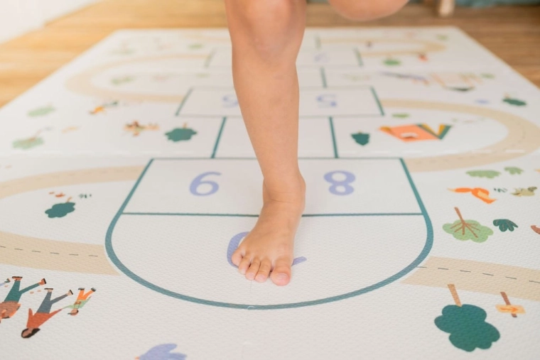 Non-toxic EVA foam for safe play