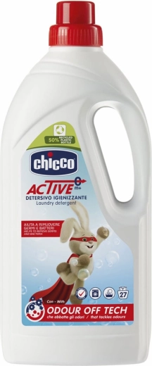 Chicco pesugeel Active 1,5 l beebidele (27 pesukorda)