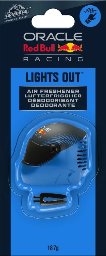 Armor All Oracle Red Bull Lights Out Helmet Vent autosalongi lõhn ventilaatoriavasse