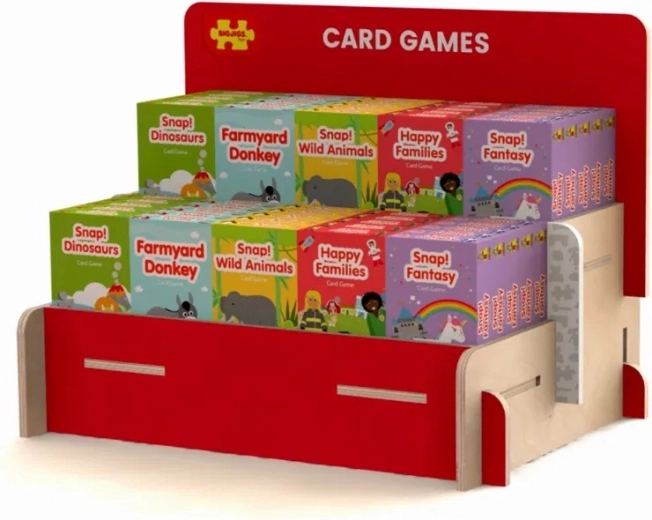 Bigjigs Toys kaardimängude hoidik
