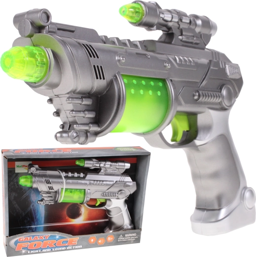 Galaxy Force püstol valguse ja heliga
