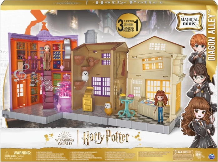 Harry Potter Diagoni allee – mängukomplekt figuuride ja poodidega