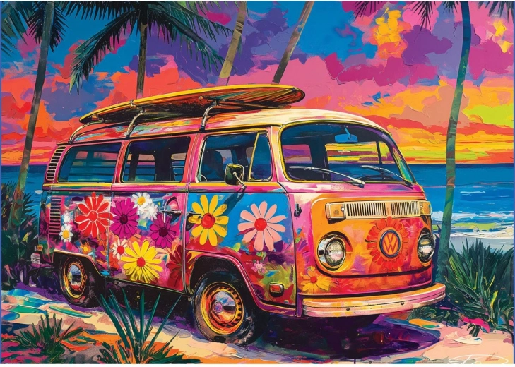 EUROGRAPHICS VW Bay Puzzle – 500 pieces