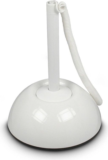 ICO Lux Ballpoint Pen with Stand, White