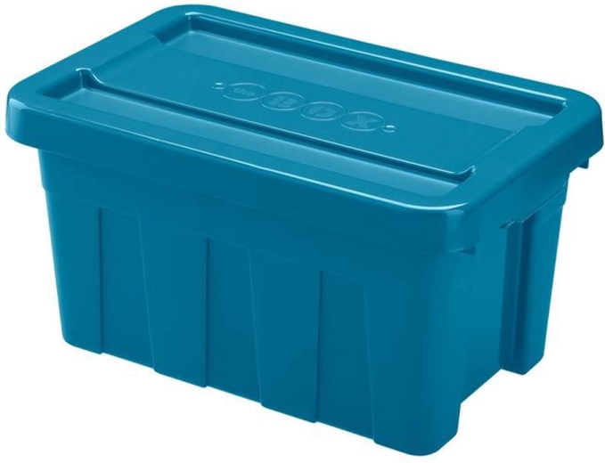 Plastist hoiukast kaanega 20 l HEIDRUN