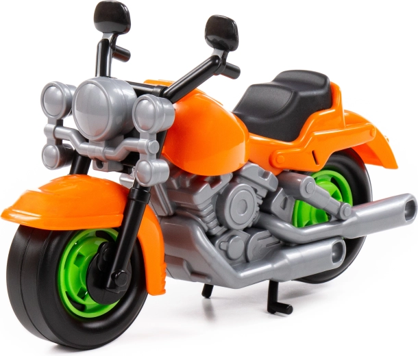 Plastic motorcycle for little boys