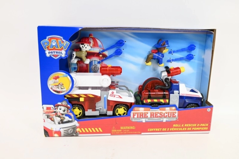 Spin Master Paw Patrol Fire Rescue sõidukite komplekt 2 tk