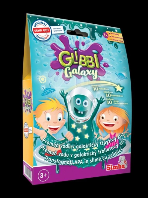 Glibbi Galaxy Slime tähtedega