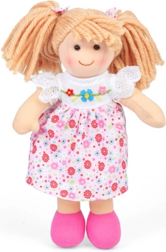 Bigjigs Toys riidest nukk Georgia 25 cm