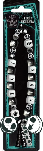 The Nightmare Before Christmas Spooky Beaded Keychain