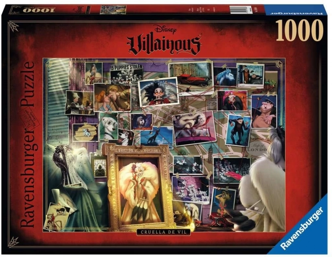 Ravensburger pusle Villainous: Cruella de Vil 1000 tükki