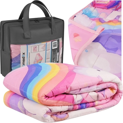 Isomedix laste raskustekk roosa 100 × 150 cm, 3 kg