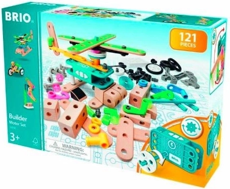 BRIO Builder mootoriga konstruktorikomplekt