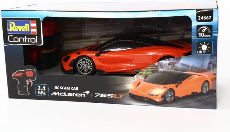 Revell Control RC-auto McLaren 765LT mõõtkavas 1:24
