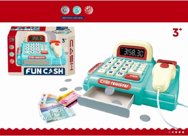 Mängukassa Fun Cash Blue