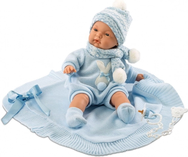 Llorens rääkiv beebinukk New Born Joel Llorón 38 cm