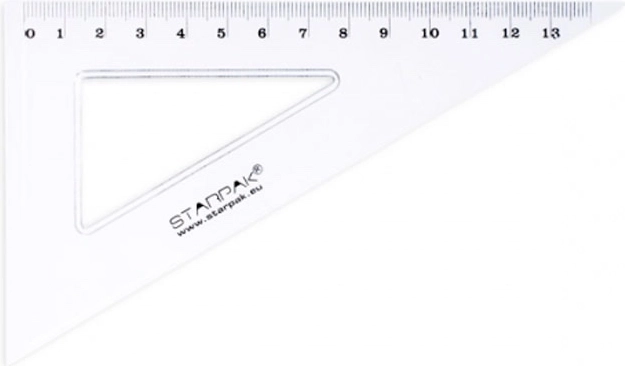 13 cm Triangular Ruler