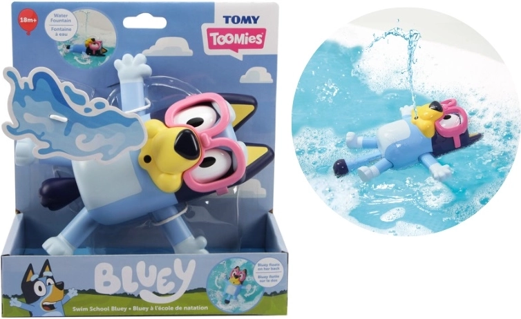 Tomy Bluey bath toy – swimming school