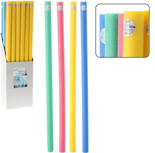 Ujumisvahust nuudel 160 cm – värvide mix
