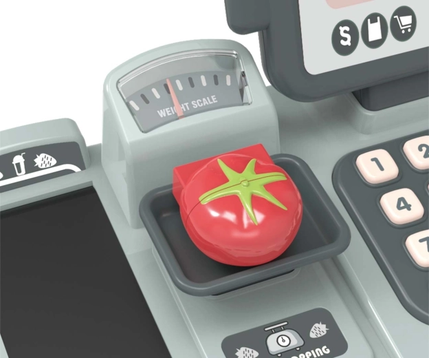 Weighing and scanning goods
