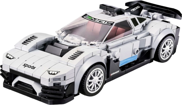 Realistic racing car