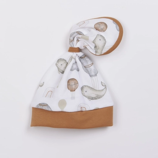 NICOL Miki Infant Cotton Cap–Scarf