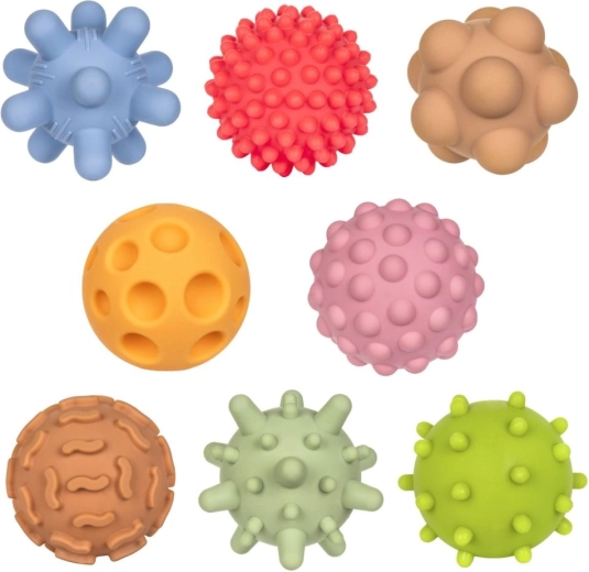 Erinevad tekstuurid rikkalikuks sensoorseks stimulatsiooniks