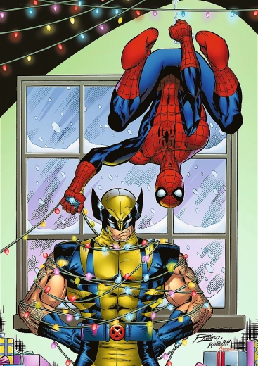 Spiderman and Wolverine Puzzle 1000 Pieces Trefl Premium Plus