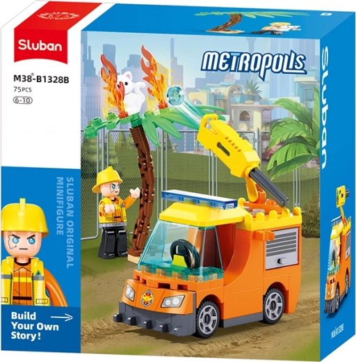 Sluban Metropolis päästeauto lastele