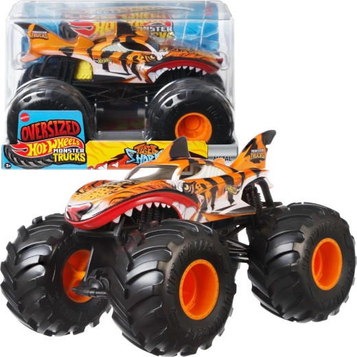 Hot Wheels Monster Trucks Tiger Shark 21 cm – 1 tk