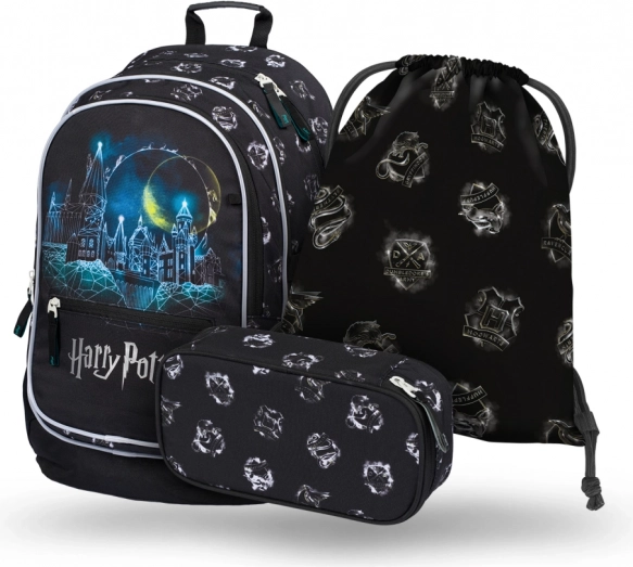 BAAGL Harry Potter Sigatüükas – koolikomplekt: seljakott, pinal ja sussikott