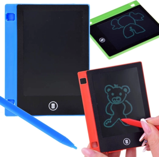Mini tablet for kids with stylus and erase function