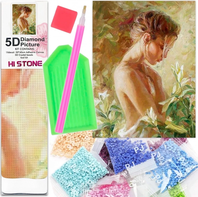 5D teemantmosaiik tikkimine/maal – naise akt 1006335