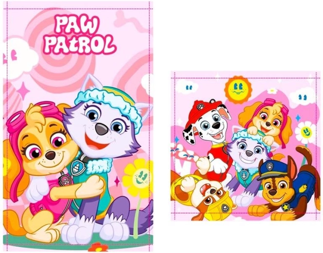 Paw Patrol Towel Set (Pink)