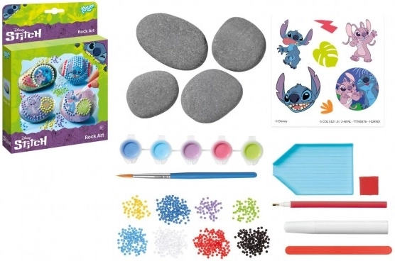 creative set for painting and decorating stones Stitch