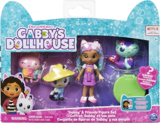 Gabby’s Dollhouse – kingikomplekt Gabby ja sõprade figuuridega