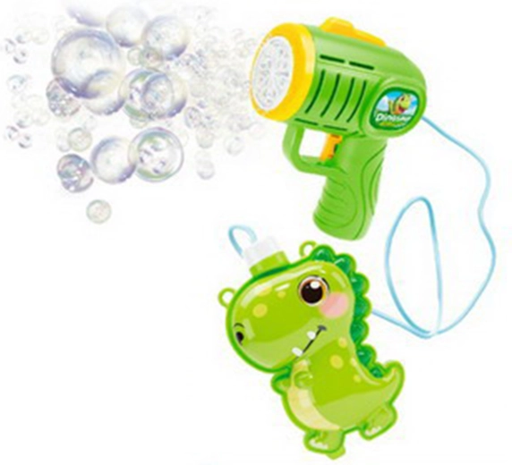Bubble Gun with External Tank Dinosaur 280 ml
