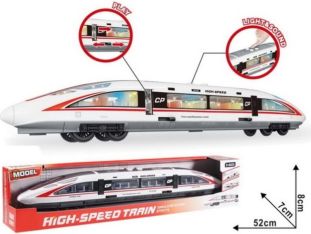 Laste Hi-SPEED rong valgustuse ja heliga