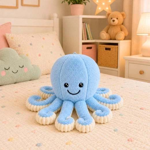 A large octopus also as decoration