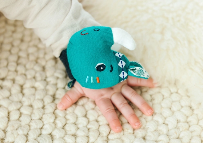 Lilliputiens Rattle Wristband Rhino Marius