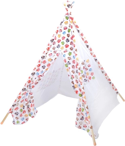 Laste teepee telk Rõõmsad öökullid