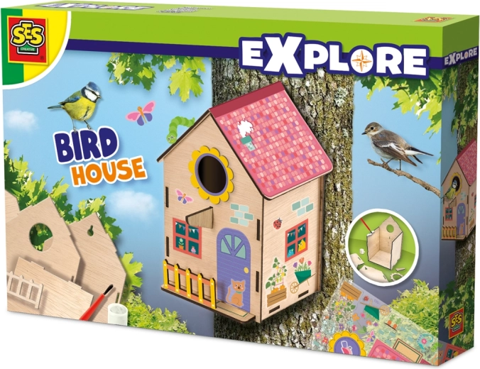 Wooden Birdhouse Building Kit