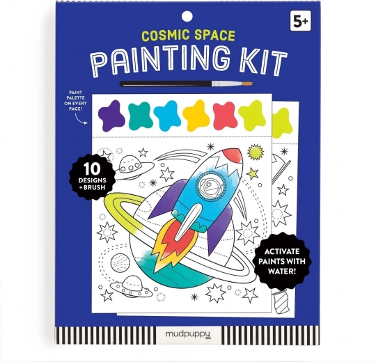 Mudpuppy Space Painting Set for Kids