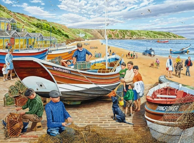 Ravensburger pusle Happy Days at Work: Kalurid 500 tükki